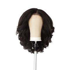 Sensationnel Curls Kinks & Co Synthetic Hair Glueless HD Lace Wig - Y PART KINKY ROLLER SET 16