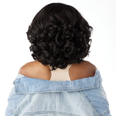 Sensationnel Curls Kinks & Co Synthetic Hair Glueless HD Lace Wig - Y PART KINKY VOLUME CURL 14