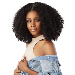 Sensationnel Curls Kinks & Co Synthetic Hair Glueless HD Lace Wig - Y PART KINKY ZIGZAG CURLS 14