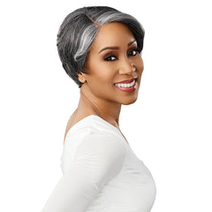 Sensationnel Synthetic Hair Dashly Salt N Pepper HD Lace Front Wig - SP LACE UNIT 7