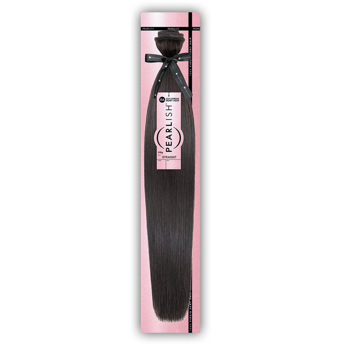 Sensationnel Pearlish 100% Virgn Remy Human Hair Weave - STRAIGHT 12