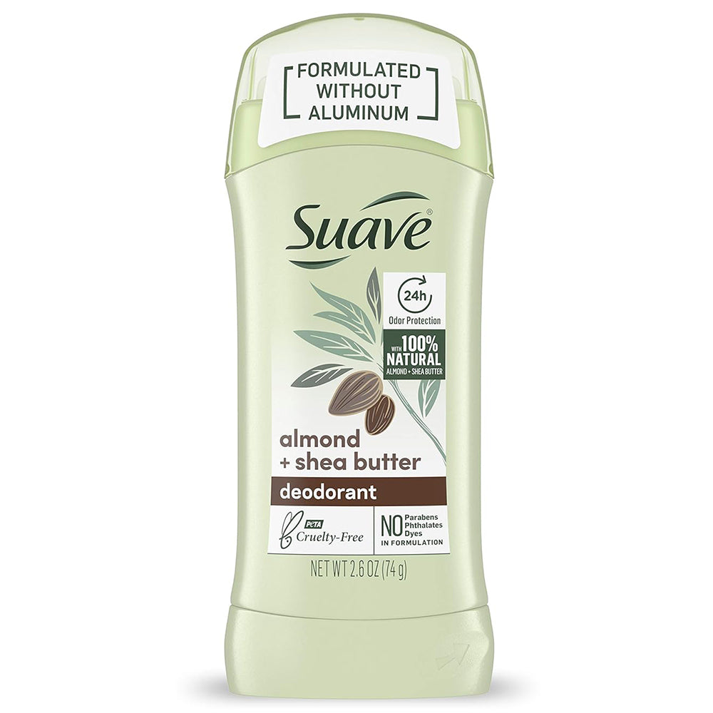 Suave Aluminum-Free Deodorant - Almond + Shea Butter 2.6oz