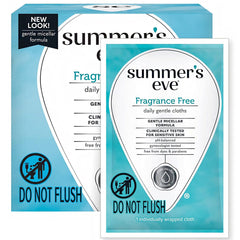 Summer's Eve Daily Gentle Cloths - Fragrance Free 16ct