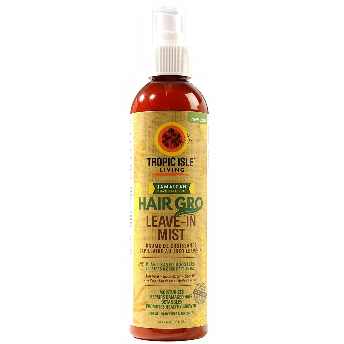 Tropic Isle Living Jamaican Black Castor Oil Hair Gro Leave-In Mist 8oz