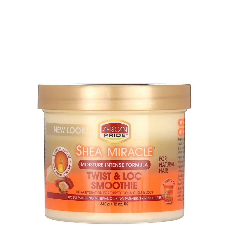 African Pride Shea Miracle Twist & Loc Smoothie 12oz