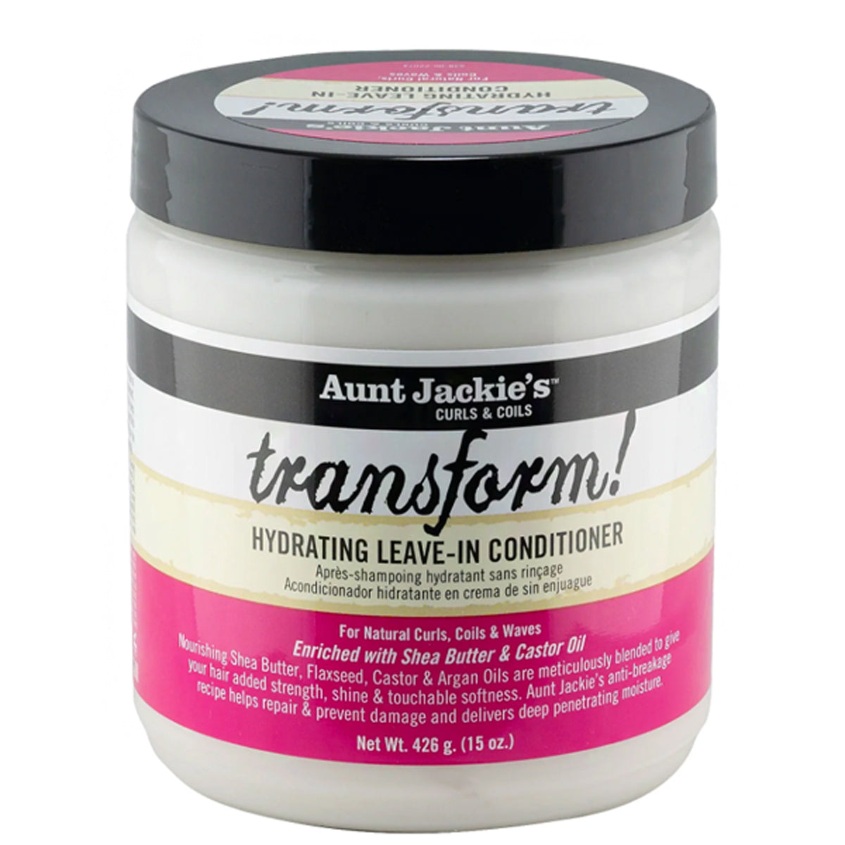 Aunt Jackie's Transform! Hydrating Leave-In Conditioner 15oz