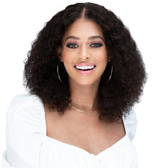 Bobbi Boss 100% Unprocessed Human Hair Wet & Wavy 13X4 HD Lace Frontal Wig - MHLF533 MADISON