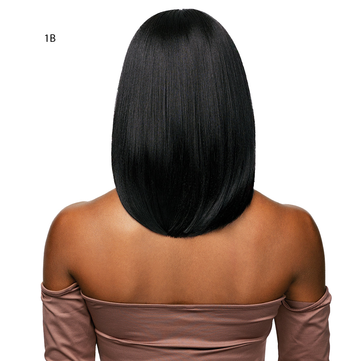 Jet Black shops Italian Yaki Closure Wig