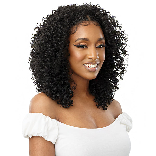 Outre Pre-Styled HD Lace Wig HALO STITCH BRAID 18 (13x2 lace frontal ...