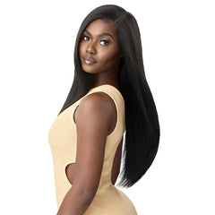 Outre Synthetic Hair HD Lace Front Wig - NATURAL YAKI 26