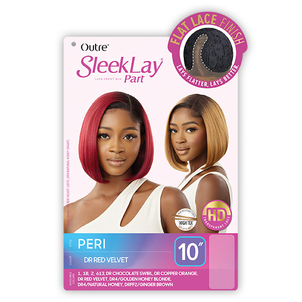 Outre Synthetic Hair Sleeklay Part HD Lace Front Wig - PERI :: WigTypes.com