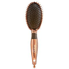 Red by Kiss HH35 Rose Gold Chrome Round Paddle Brush