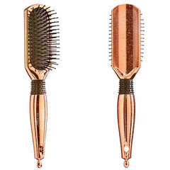 Red by Kiss HH37 Rose Gold Chrome Small Cushion Paddle Brush